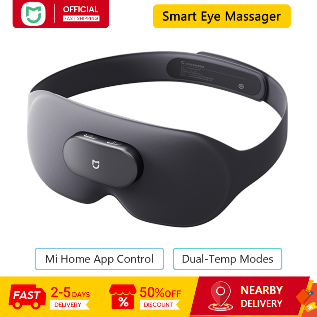MIJIA Smart Eye Massager 3D Light Blocking Dual-Temp สมาร์ท Warm Compress โหมดที่กําหนดเอง