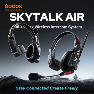 Godox SKYTALK AIR 2.4G Full Duplex ระบบอินเตอร์คอมไร้สาย 500…
