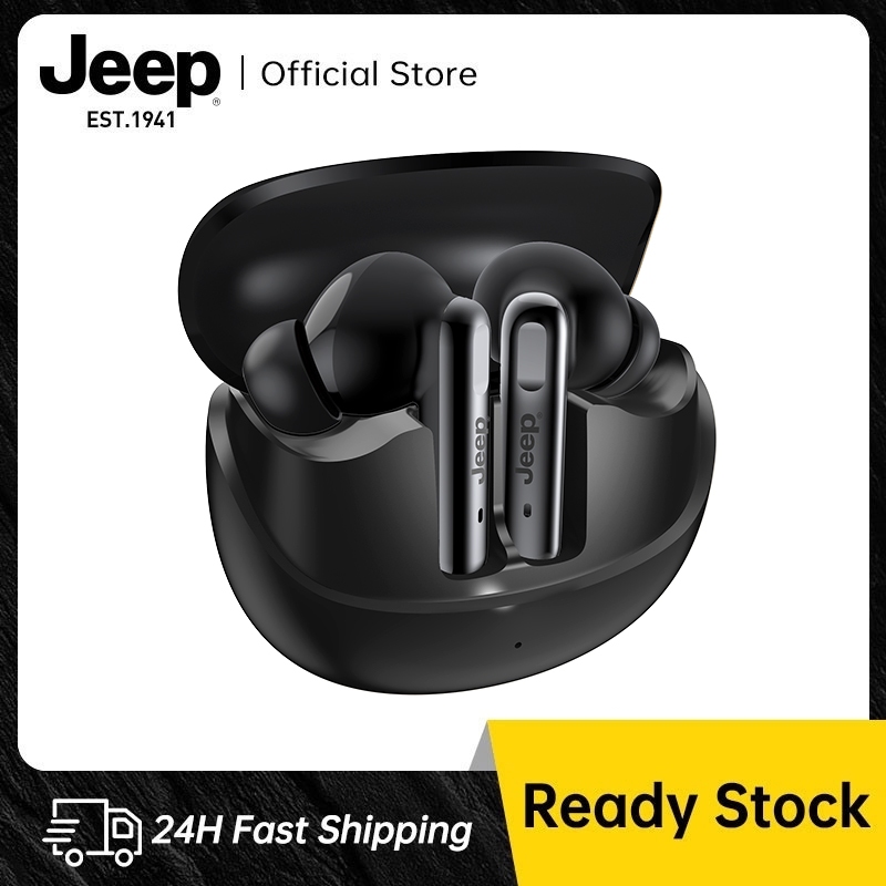 Jeep EW139 หูฟังบลูทูธ 6.0 หูฟังไร้สาย เสียงดี HD Calls ตัดเสียงรบกวน แบตอึด พร้อมไมโครโฟน