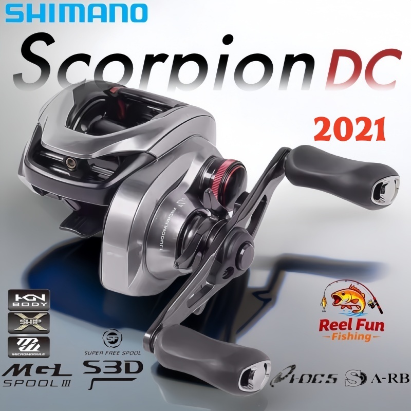 รอกตกปลา Shimano 2021 Scorpion DC ของแท้ 100%