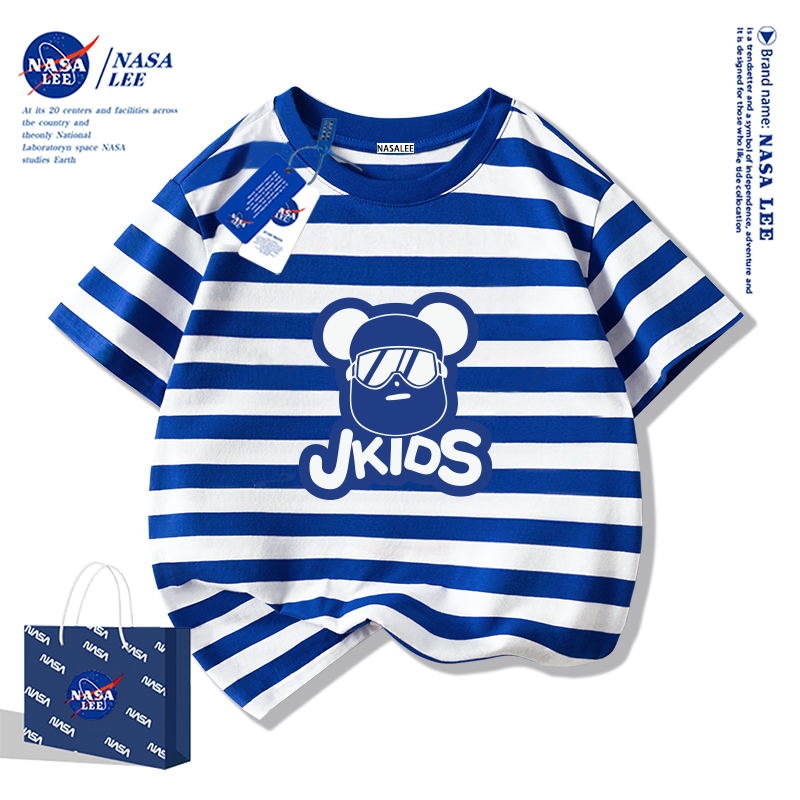 [จัดส่งภายในวันเดียว] นาซ่าเสื้อยืดผ้าฝ้ายบริสุทธิ์ สำหรับทั้งชายและหญิง สไตล์อินเทรนด์