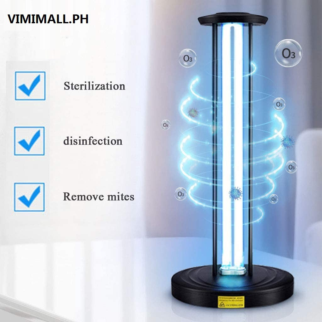 โคมไฟฆ่าเชื้อด้วยรังสีอัลตราไวโอเลตในครัวเรือน 38W/65W/100W, โคมไฟโอโซนฆ่าเชื้อพร้อมรีโมทคอนโทรล