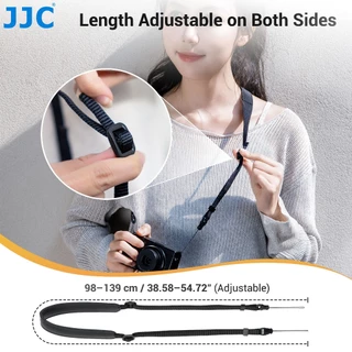 JJC Camera Strap สายกล้อง Ricoh GR IV GR III GR IIIx GR4 GR3 GR3x HDF Sony RX100 VII VI IV III ZV1 II ZV1F G7X Mark III G7XM3 สายคล้องคอกล้องแบบปลดเร็วสำหรับ