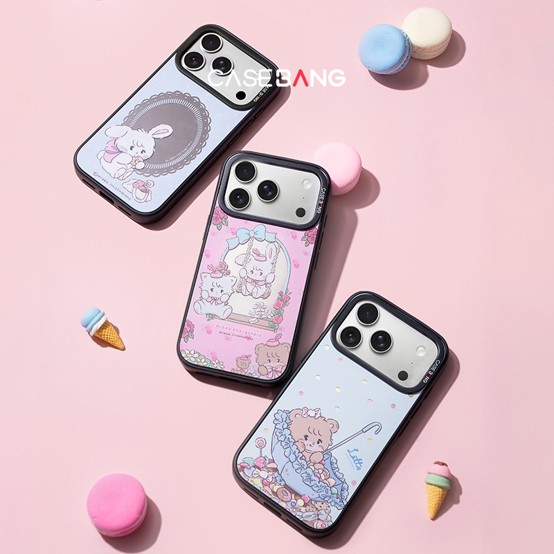 CASEBANG - ภาพประกอบ Mikko Series เคสแม่เหล็ก ImagiSnap, เปลี่ยนกลับ, การป้องกันการตกของทหาร, เข้ากันได้กับ 15-17
