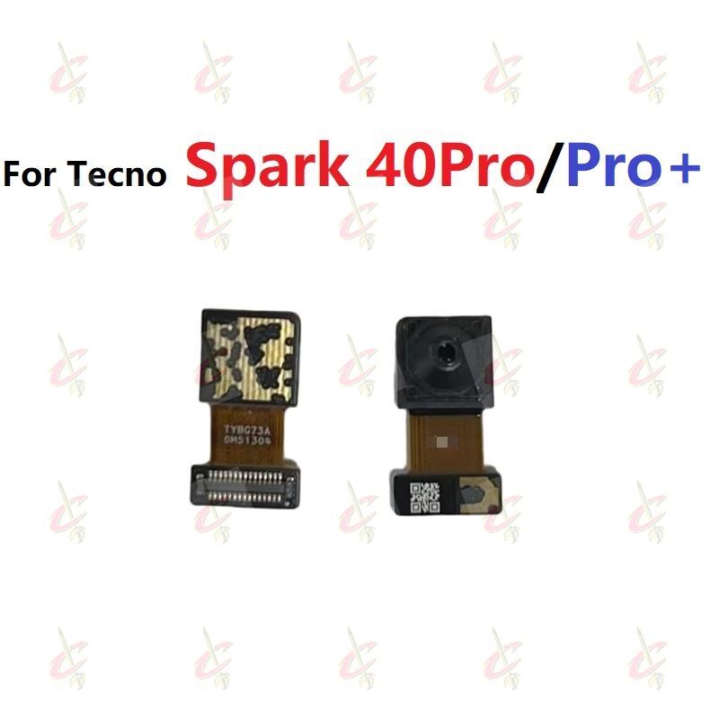 กล้องหน้าสําหรับ Tecno Spark 40 Pro Plus Pro+ KM6 KM7
