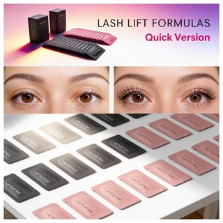 Black Feather Keratin Eyelash Curling Potion 15 ชุดเติมแพ ็ ค Eyelash Perming ชุดปริมาณเดียวกัน