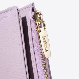 SeaGloca Soft Pastels Chic Bifold พร้อม Golden Snap & Zippered กระเป๋าจับคู่สําหรับผู้หญิงไม่มี 54