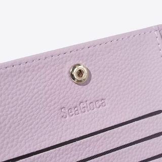 SeaGloca Soft Pastels Chic Bifold พร้อม Golden Snap & Zippered กระเป๋าจับคู่สําหรับผู้หญิงไม่มี 54