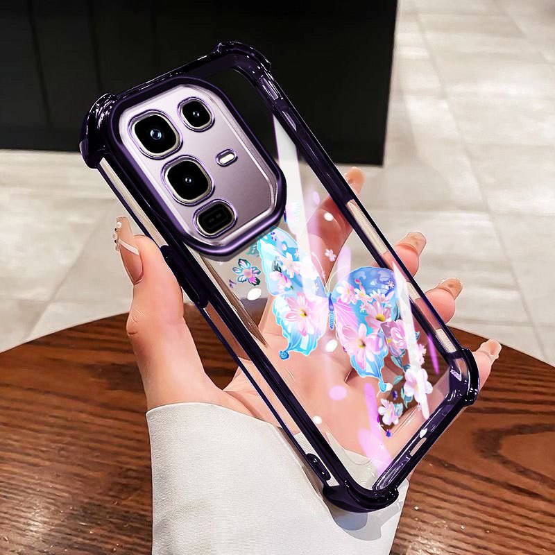 VRQR สําหรับ Infinix หมายเหตุ 50 Pro Plus 4G 5G หมายเหตุ 50 Pro + 5G X6855 X6856 X6858 ขนาดใหญ่ผีเสื