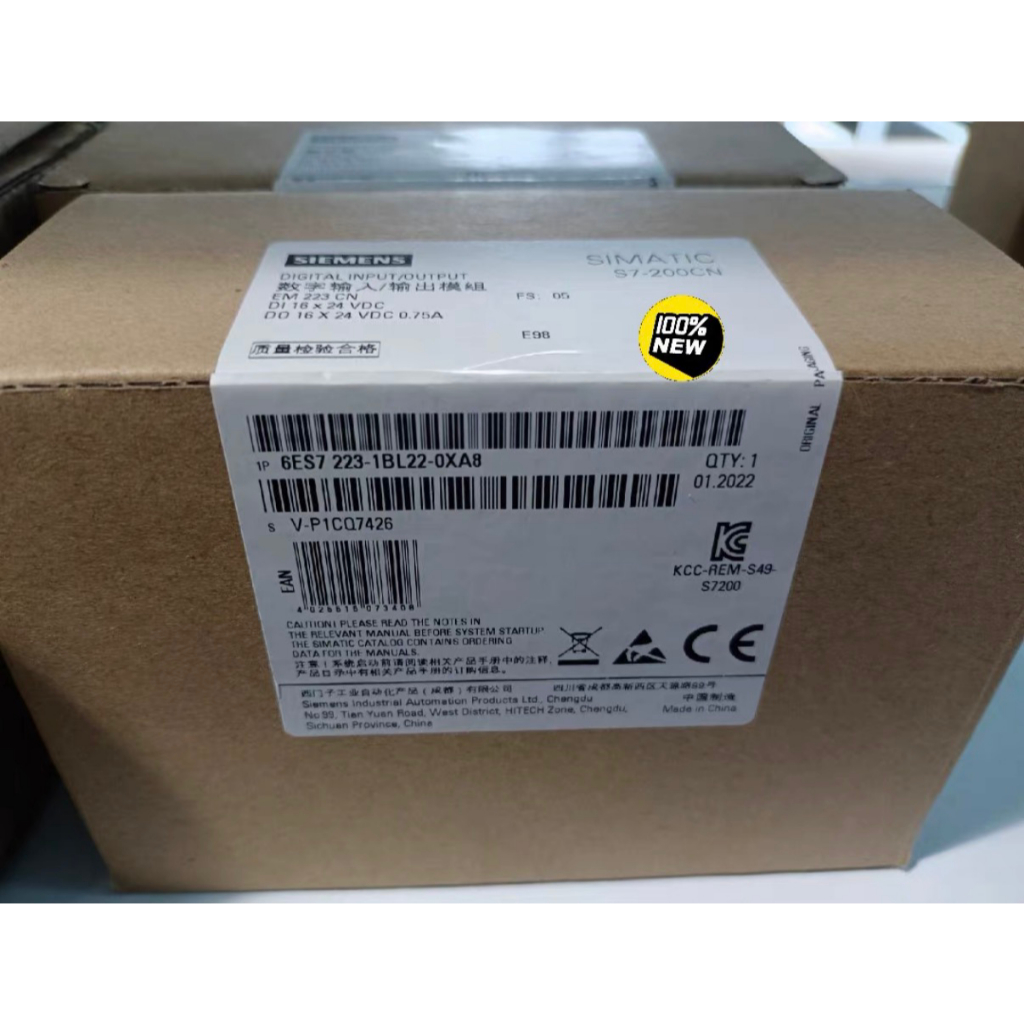 สินค้าในสต็อกใหม่ล่าสุด 6ES7223-1BL22-0XA8