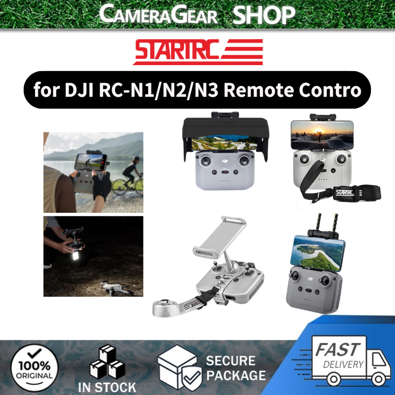 ที่วางแท็บเล็ต Mount/ตัวป้องกันซิลิโคน/สายคล้องคอสําหรับ DJI RC-N3/RC-N2/RC-N1