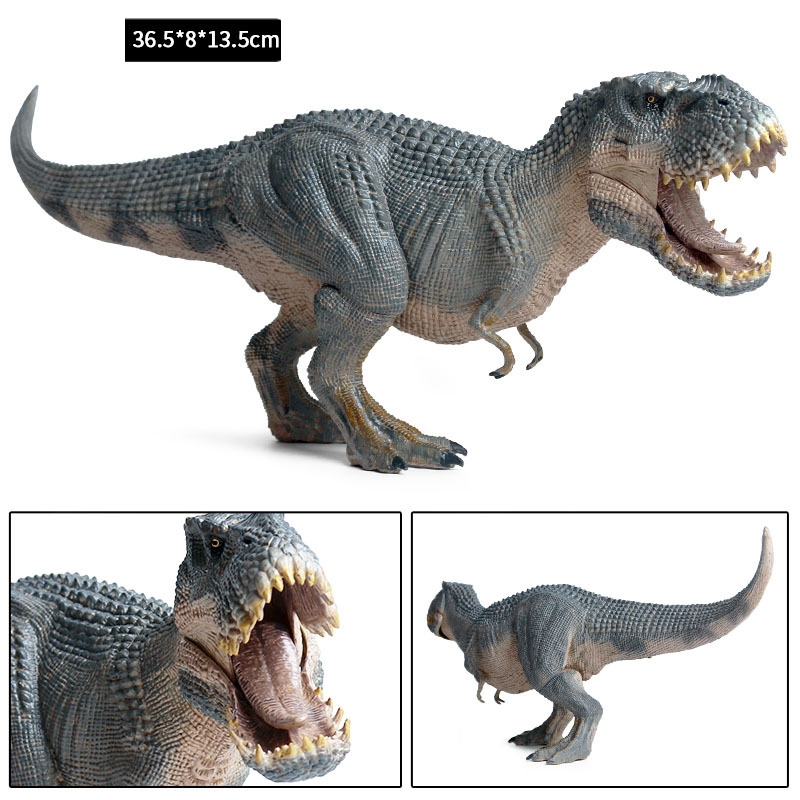 การจําลอง Jurassic Tyrannosaurus Rex Destruction King Dragon รุ่นไดโนเสาร์ King Kong Super Tyrannosa