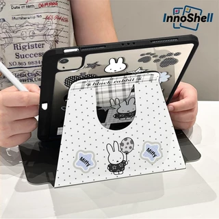 InnoShell อินโนเชล ⚡พร้อมส่ง⚡ 360 ° เคส iPad หมุนได้ Air6 Air5/4 MINI7 ริบบิ้นโบว์หมี ช่องเสียบปากกาเคส iPad ขวา gen9 10.2 gen11 gen10