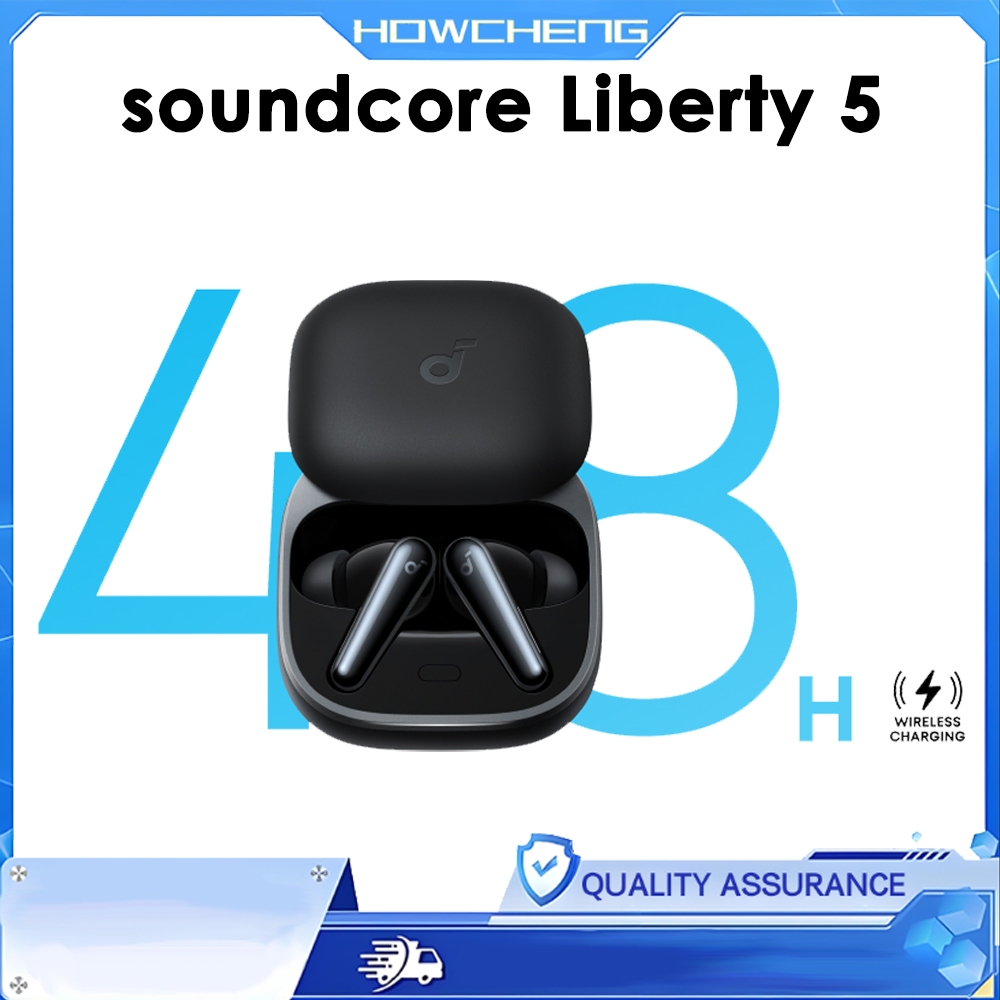 Soundcore Liberty 5 ANC Earbuds ลดเสียงรบกวน 2x, Dolby Audio Adaptive Noise Cancellation