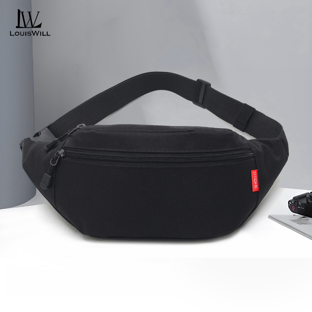 LouisWill สะดวกสบายกระเป๋าคาดเอวกิจกรรมกลางแจ้ง