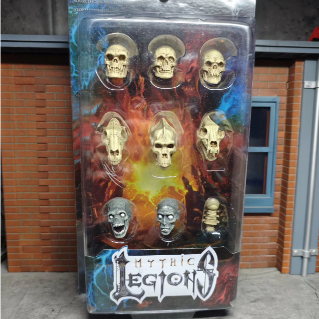 Four Horsemen Mythical Legion All-Stars 6 1/12 Skull Sculpture Pack
