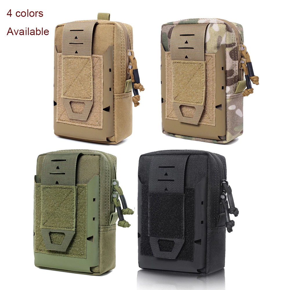 กระเป๋าคาดเอว Molle 1000D อเนกประสงค์ กระเป๋าใส่โทรศัพท์มือถือ EDC พร้อมสายคล้องไหล่ thumbnail 3
