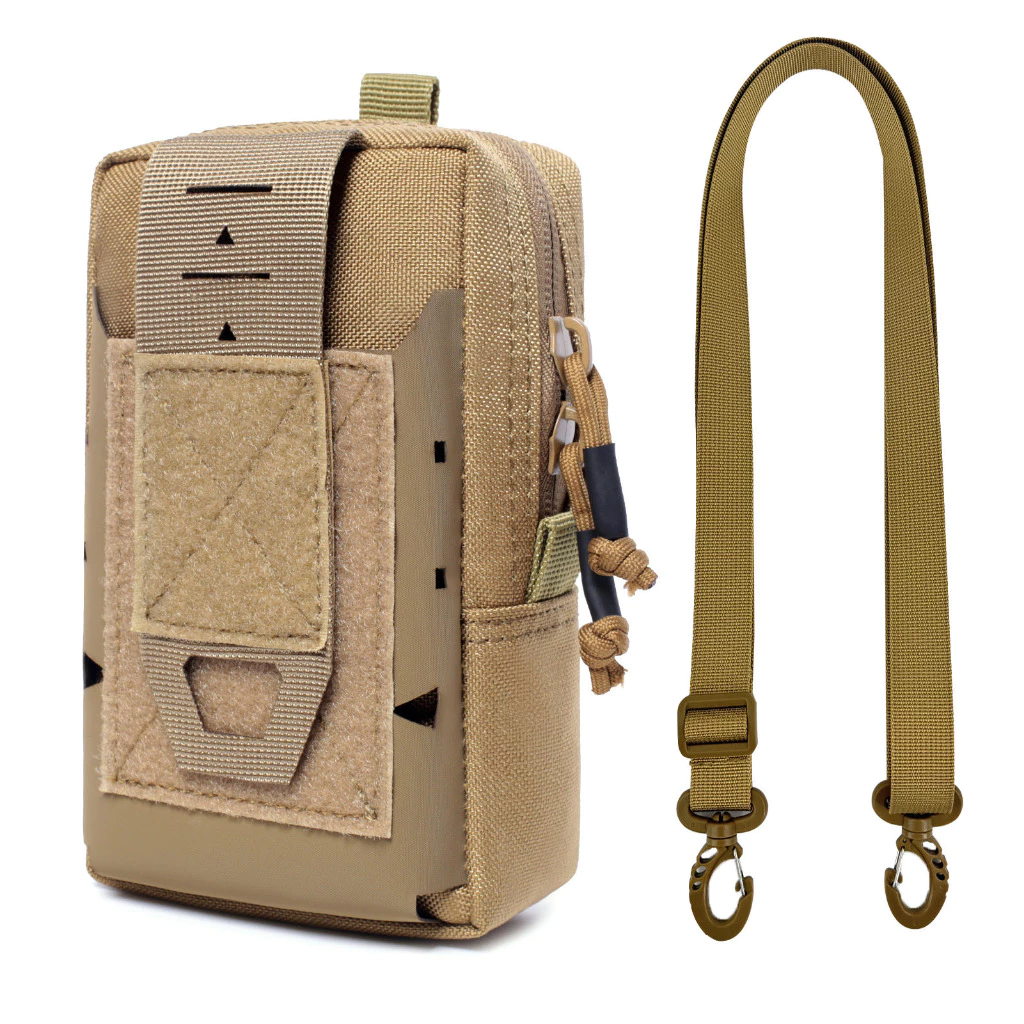 กระเป๋าคาดเอว Molle 1000D อเนกประสงค์ กระเป๋าใส่โทรศัพท์มือถือ EDC พร้อมสายคล้องไหล่ thumbnail 10