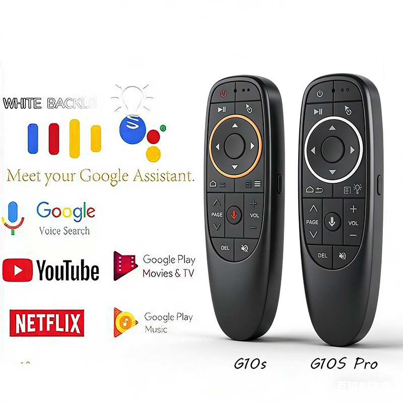 G10S/G10S Pro Air Mouse Voice รีโมทคอนโทรล 2.4G ไร้สาย IR การเรียนรู้สําหรับ H96 MAX X88 PRO X96 MAX