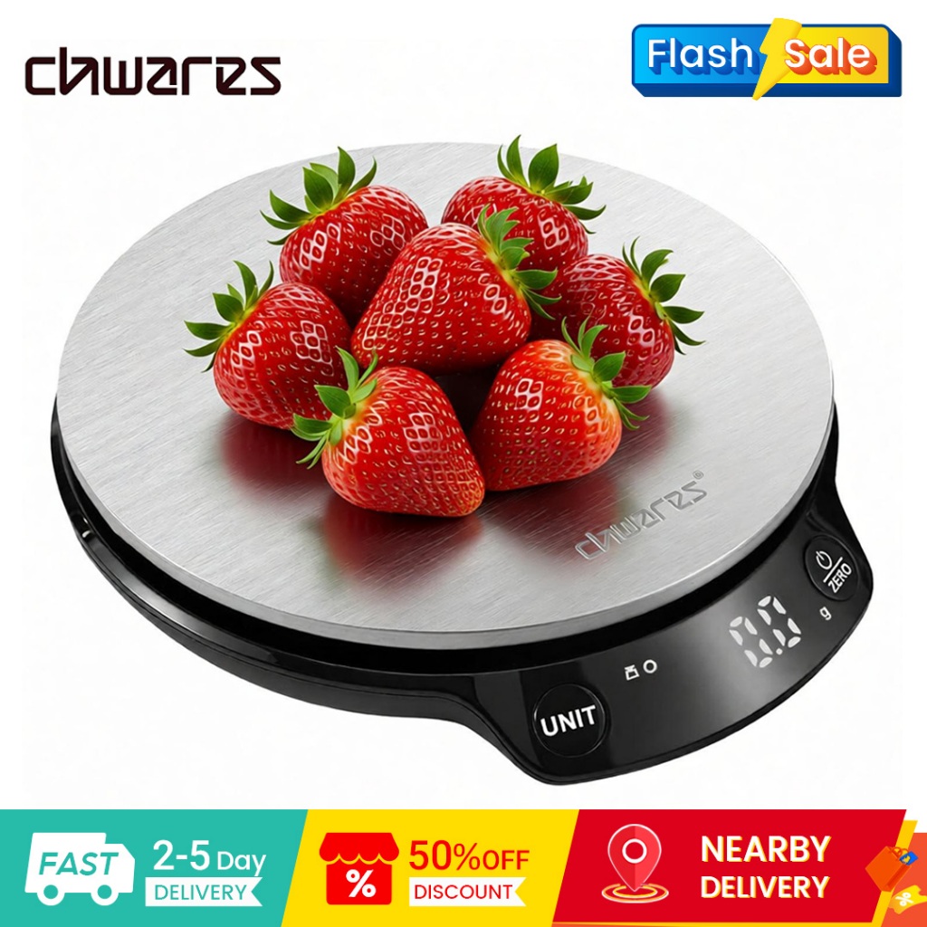 Camry ตาชั่งดิจิตอล EK3312 5kg/0.1g Digital Kitchen Scale เครื่องชั่งอาหาร เครื่องชั่งดิจิตอลครัว เครื่องชั่งเบเกอรี่
