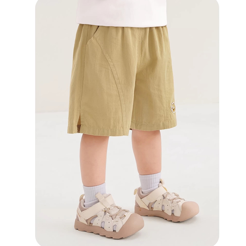 [73-120] เด็กชายกางเกงขาสั้นทอสบายๆเสื้อผ้าฤดูร้อนเด็กรูปแบบใหม่เสื้อผ้าฤดูร้อนเด็กสาวกางเกงบาง ย10685 - รูปที่ 4