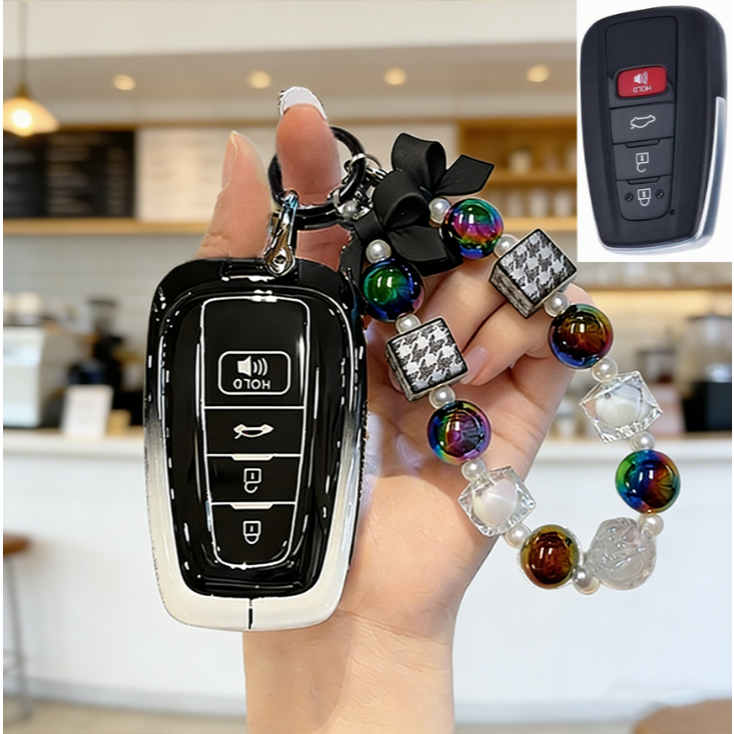 (4 ปุ่ม)สําหรับ case กุญแจ toyota Corolla Altis Corolla Cross Camry CHR RAV เคส รีโมทรถยนต์ key cove