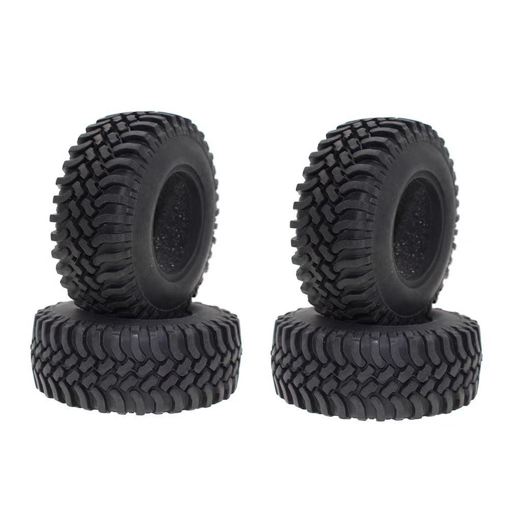 RC 1.9 นิ้วยางยาง Rock ลอง 100 มม.สําหรับ 1/10 Axial SCX10 D90 RC4WD TF2 RC Crawler