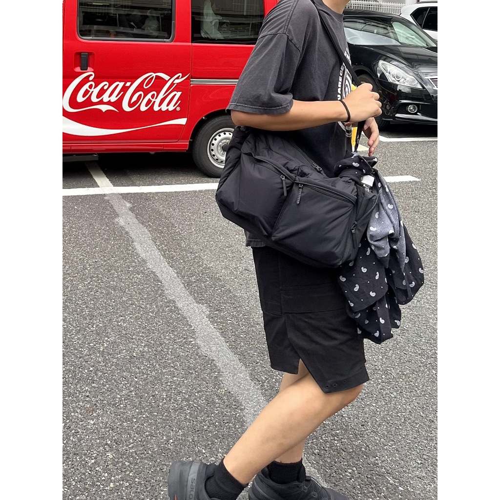 กระเป๋าสะพายข้างกันน้ําความจุขนาดใหญ่-สายรัดปรับได้แบบพกพาสําหรับใช้ในลําลองและสํานักงาน - รูปที่ 7