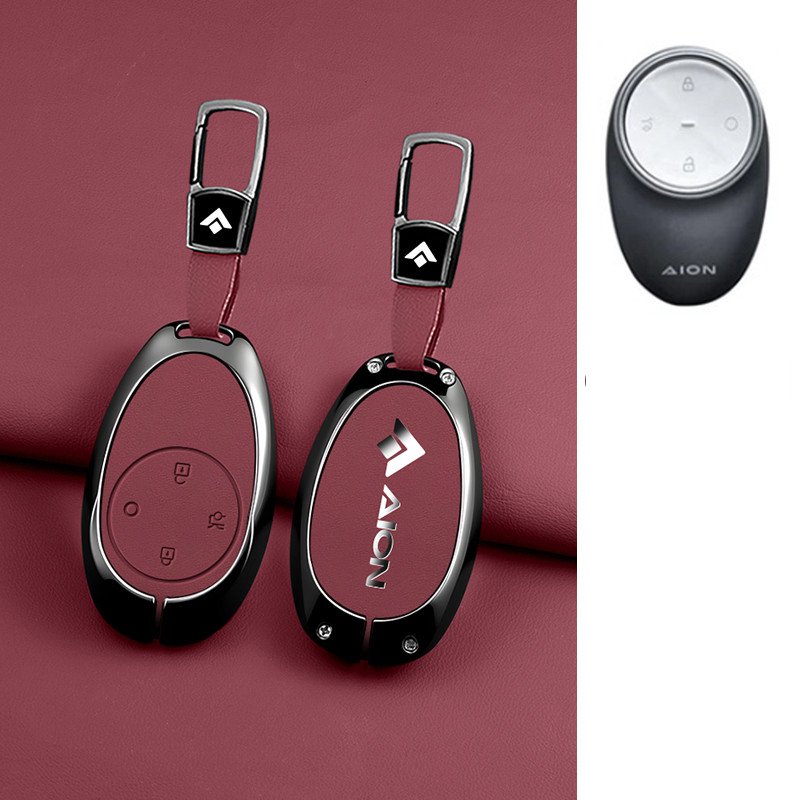 AION V T-Rex ฝาครอบกุญแจ AION RT พวงกุญแจรถ AION UT เคสกุญแจ