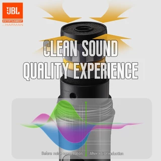 JBL ไมโครโฟนไร้สาย เจบีแอล เหมาะสําหรับลําโพงขนาด 6.5 มม. ไมโครโฟนไร้สายแบบชาร์จไฟได้วัสดุโลหะ