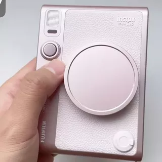 สําหรับ Fujifilm Instax Mini Evo โลหะด้านหน้าเลนส์ฝาครอบ CNC อลูมิเนียม Lnner Flocking เหมาะสําหรับกล้อง FUJI EVO