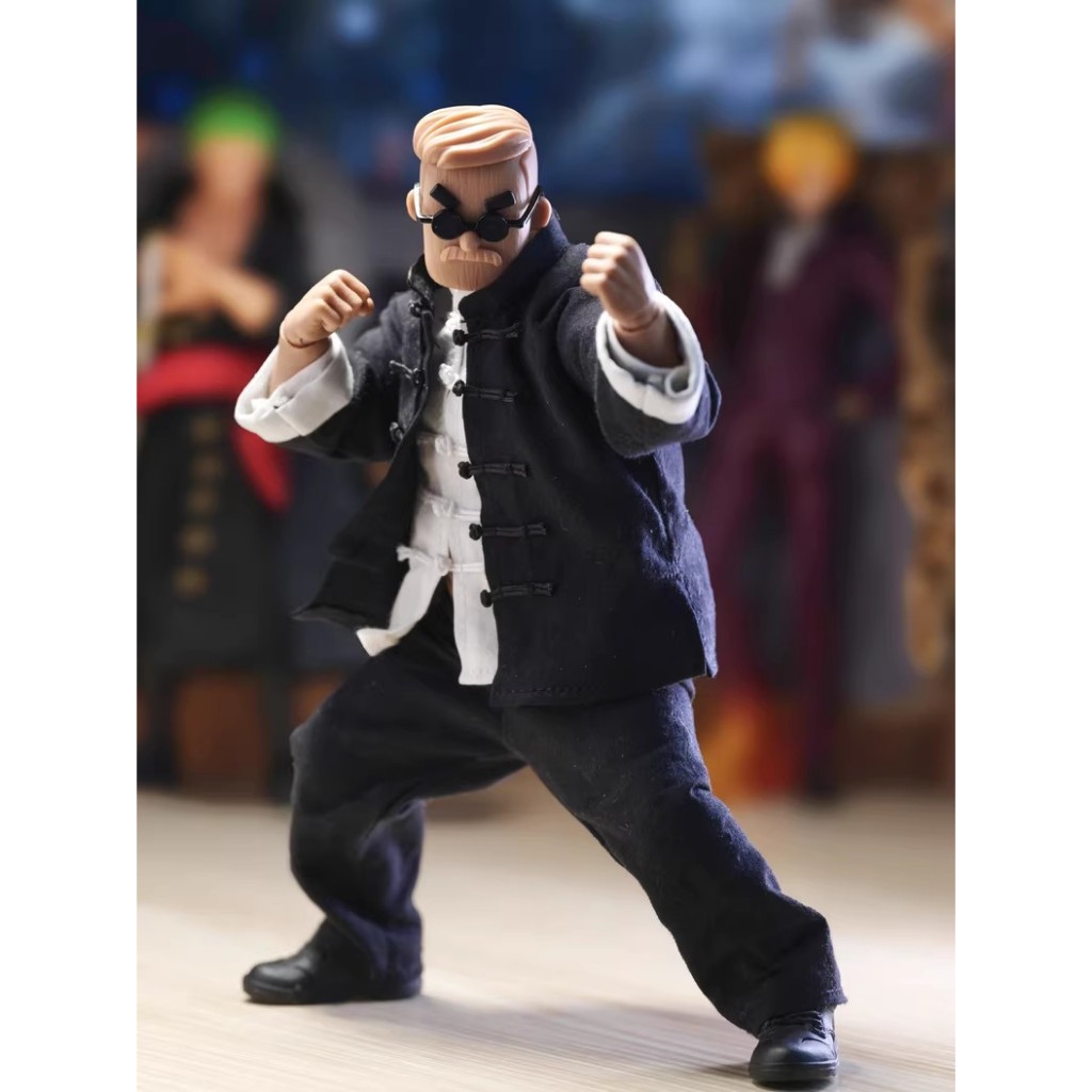 NANA (ไม่ใช่ของเล่น) 1/12 scale วัยกลางคนรูปหัวเหลี่ยมคอสเพลย์ Hong Jin B ในชุดศิลปะการต่อสู้จีน