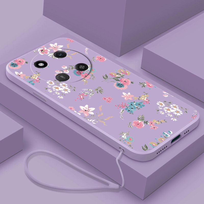 Honor X9c Smart X9a X9b X9 5G Beauty Flowers Mobile Case Candy Floral Casing Soft Cover