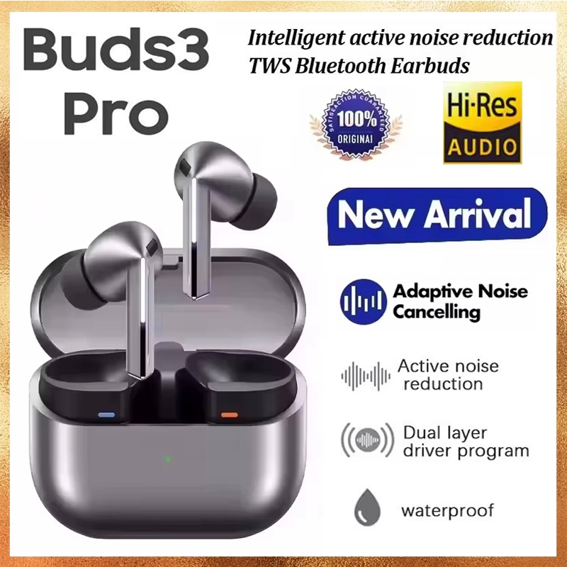 Buds3 Pro หูฟังไร้สาย TWS หูฟังบลูทูธ 5.3 Hybrid ANC หูฟังอินเอียร์ความเที่ยงตรงสูงสําหรับยิม/วิ่ง