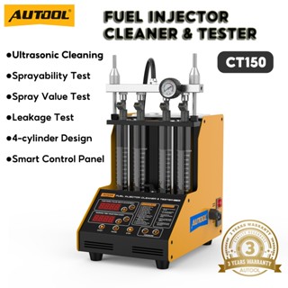 Autool FFB CT150 เครื่องมือทำความสะอาดหัวฉีดเชื้อเพลิง อัลตร…