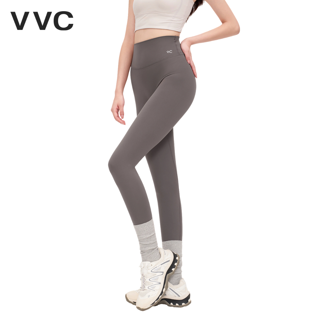 VVC กางเกงขายาวทรงขาบาน สำหรับผู้หญิง ยืดหยุ่นสูง ยกกระชับก้น สำหรับฤดูหนาวและออกกำลังกาย
