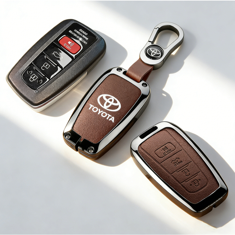 เคสกุญแจรีโมทรถยนต์ 4 ปุ่ม สําหรับ Toyota cross CHR camry เคสกุญแจรีโมทรถยนต์ สําหรับ สําหรับ Toyota