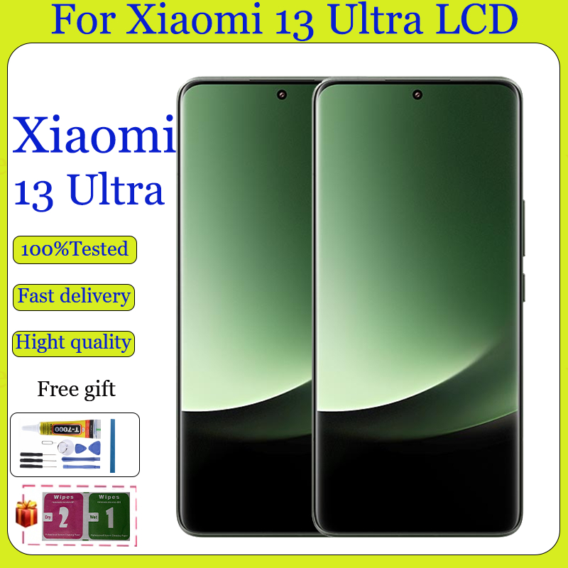 Original AMOLED สําหรับ Xiaomi 13 Ultra จอแสดงผล LCD หน้าจอสัมผัสเปลี่ยน