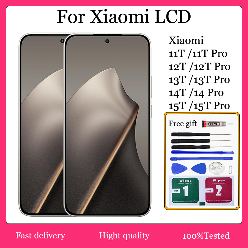 Original AMOLEDสําหรับXiaomi Mi 11T Mi 11T Pro Mi 12T Mi 12T Pro Mi 13T Mi 13T Pro Mi 14T Mi 14T Pro