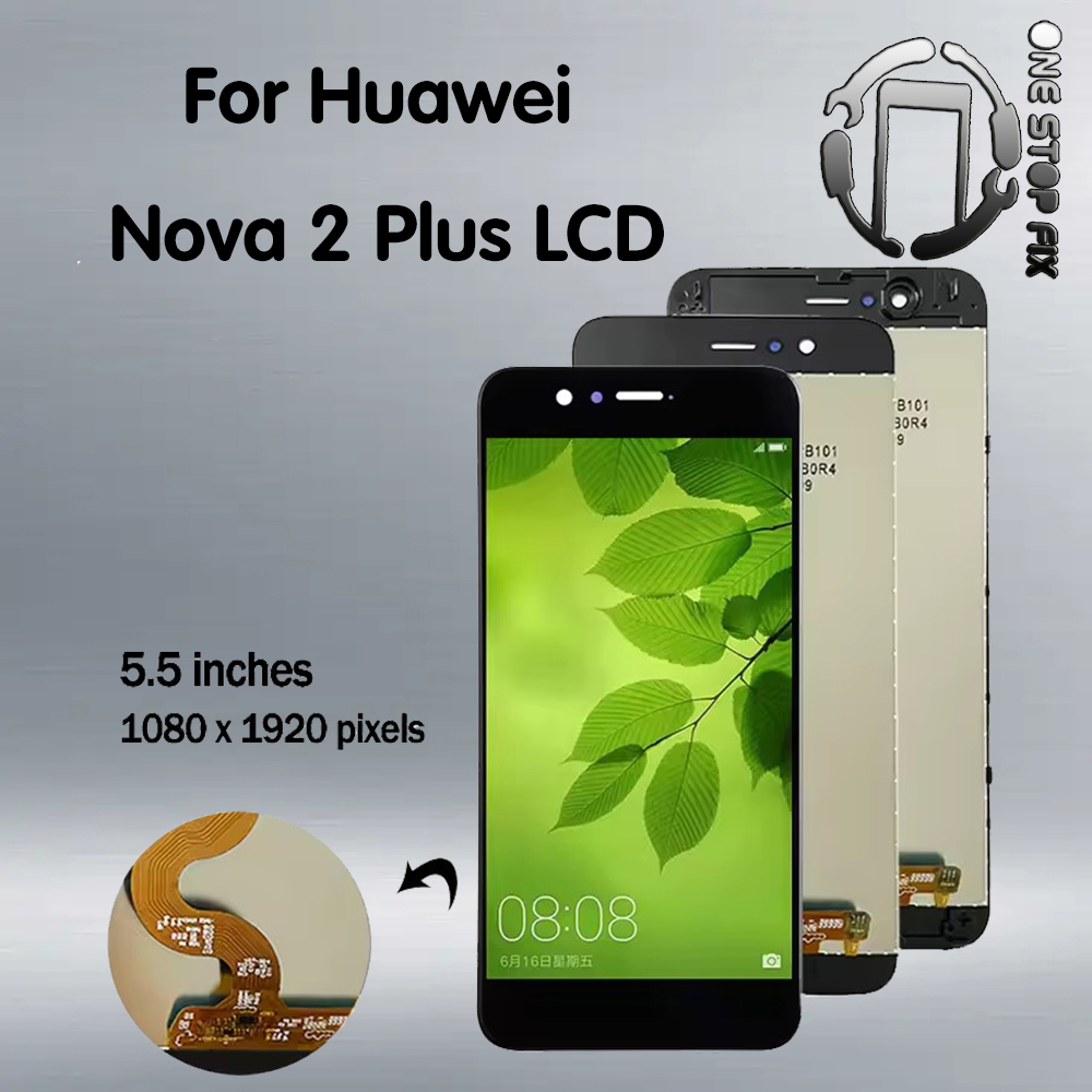 สําหรับ Huawei nova 2 plus BAC-AL00 L03 L23 L21 L22 LCD DIsplay Touch Screen Assembly Digitizer