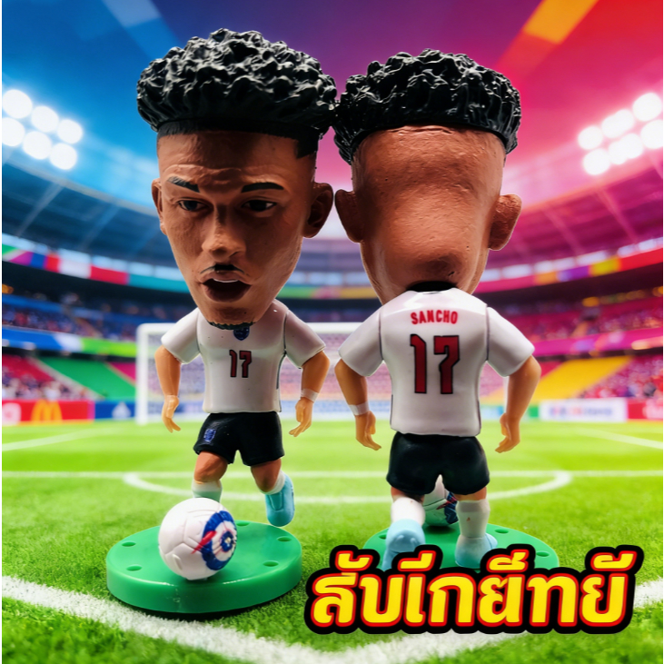 Minicraque Jadon Sancho England Selection แอ็คชั่นหุ่นจิ๋ว