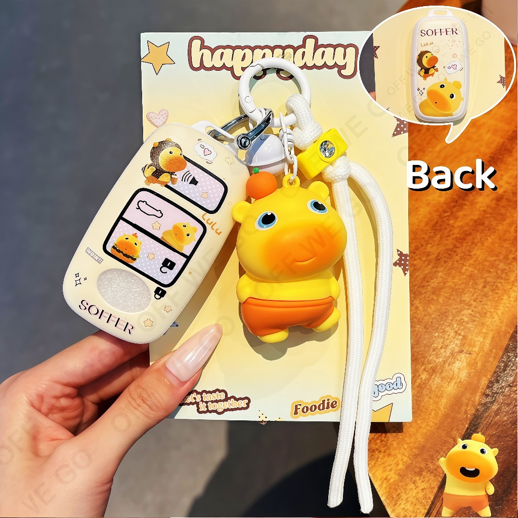 Perodua Aruz Bezza Axia myvi Bezza / MYVI / Aruz Keyless Remote Car Key Protection Key Cover Case อุ