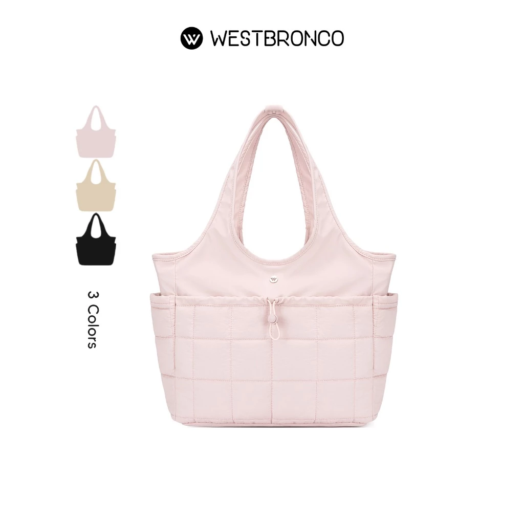WESTBRONCO รุ่น Honey (ฮันนี่) กระเป๋าแฟชั่นผ้าไนนอลสำหรับผู้หญิง กันน้ำ สะพายไหล่ได้ จุของได้เยอะ