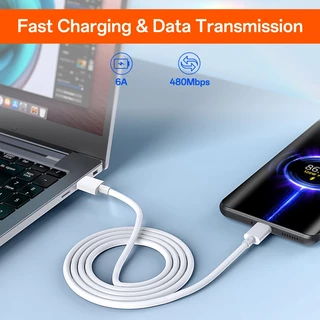 Xiaomi 120W Super Fast Charger Poco Tubro 6A Fast สายชาร์จข้อมูลสําหรับ X3 Pro POCO F4 F5 F6 F7 X7 X7pro GT/Mi 11T Pro Redmi Note13 12 11 Pro