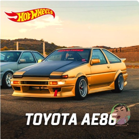 Hot Wheels TOYOTA AE86 SPRINTER TRUENO Car Model Figure