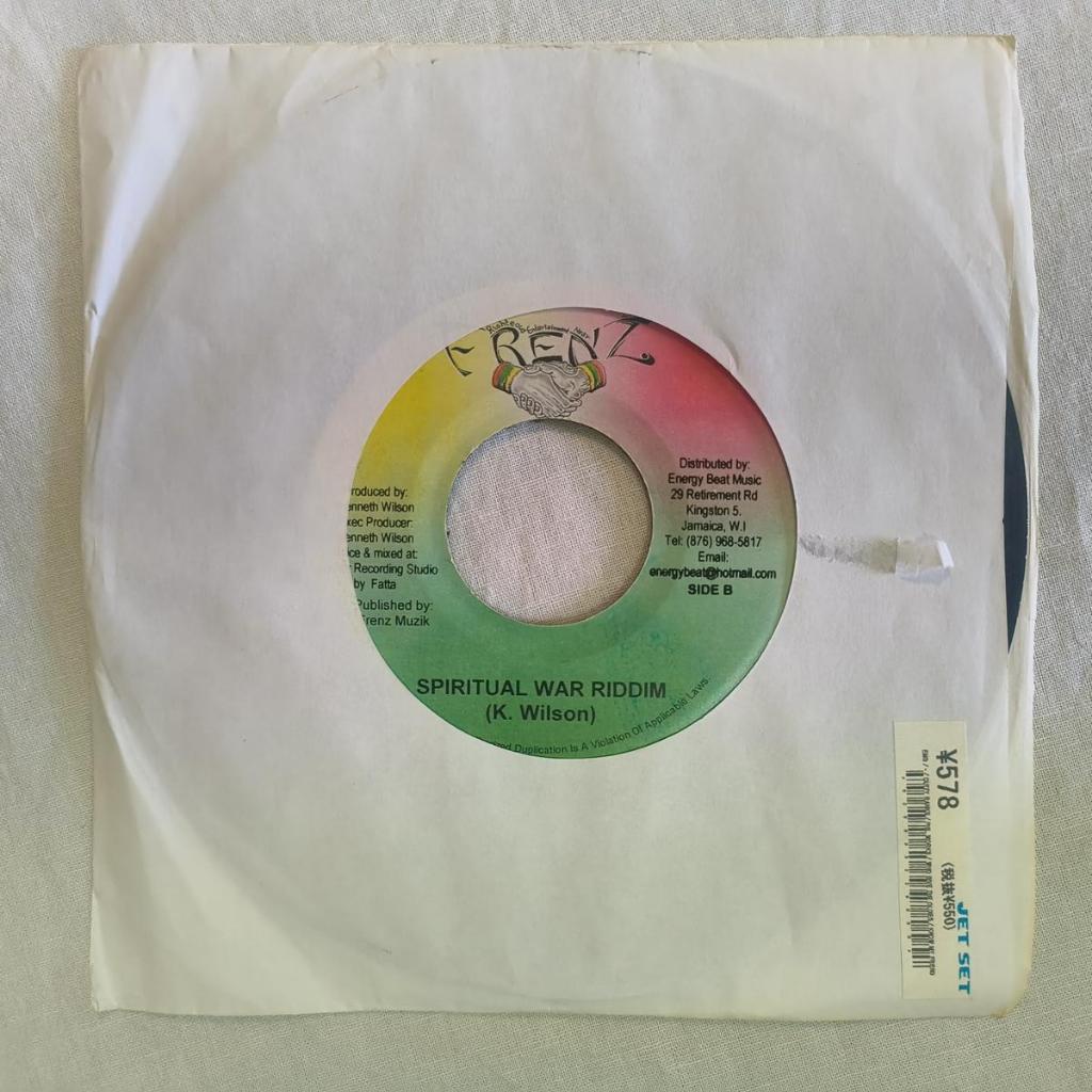 Turbulence Thousand Times reggae dancehall Vinyl, 7", 45 RPM