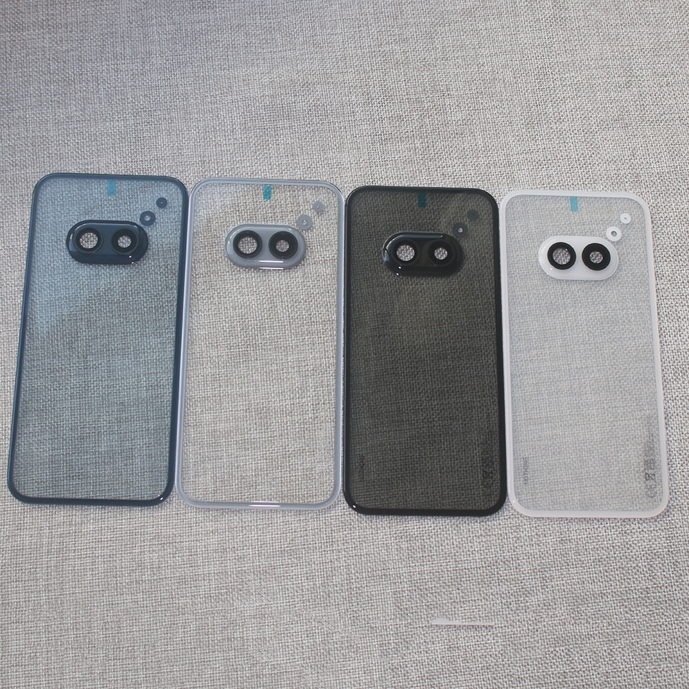 ใหม่ฝาหลังแบตเตอรี่สําหรับ Nothing 2A 2a A142 2A Plus 2aplus A142P ด้านหลังแผงซ่อมอะไหล่พร้อมเลนส์กล