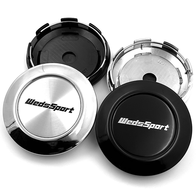4PCS 77mm Weds Sport WedsSport AOW TC105X 17 18 นิ้ว tc105x NK ล้อกลางหมวกขอบ Hub Caps Cover