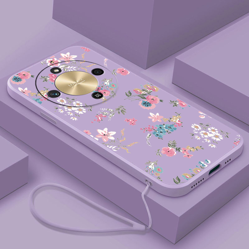 Honor X9d 5G Beauty Flowers เคสมือถือ Candy Floral Casing Soft Cover