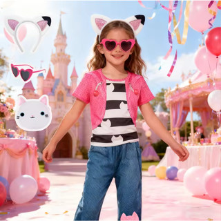 คอสเพลย์สาวเจ้าหญิง Gabby Cat พร้อมอุปกรณ์เสริม และกางเกงสำห…